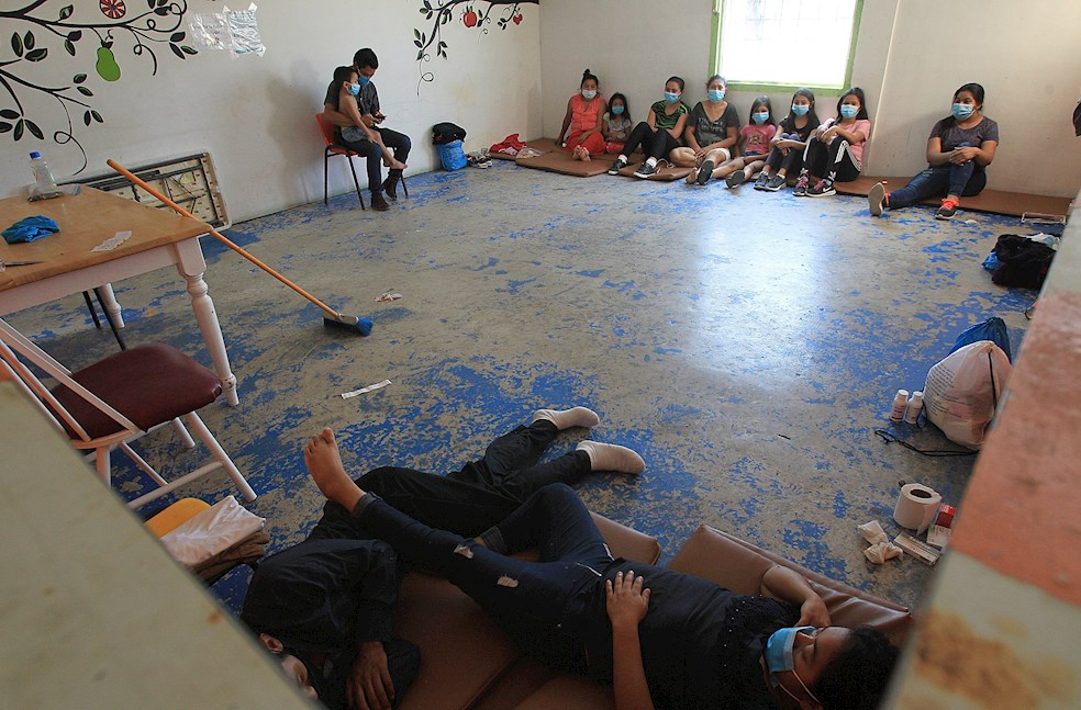 El albergue en Ciudad Juárez que recibe a migrantes contagiados de Covid-19
