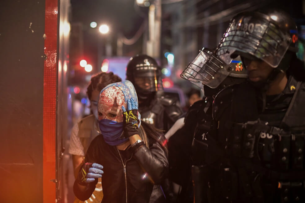 En las principales ciudades del país hubo disturbios en la noche de Halloween