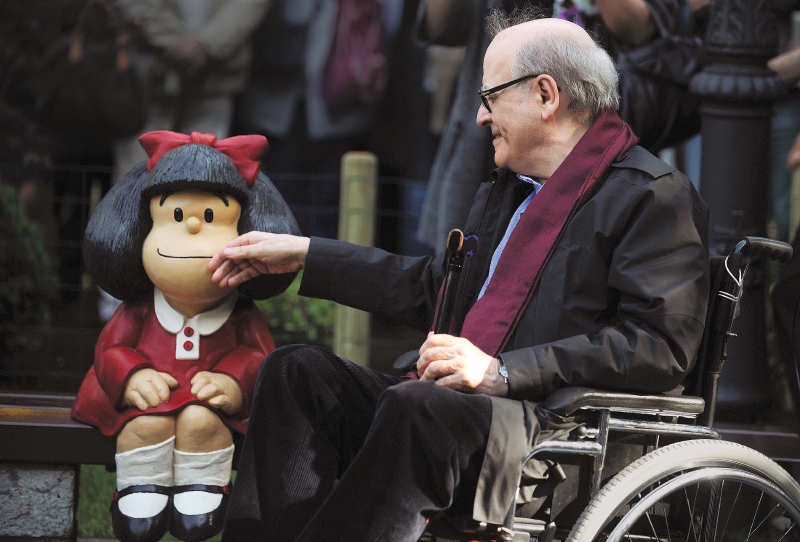 Mafalda, felices 60 años a la activista sesentera de corazón pacifista