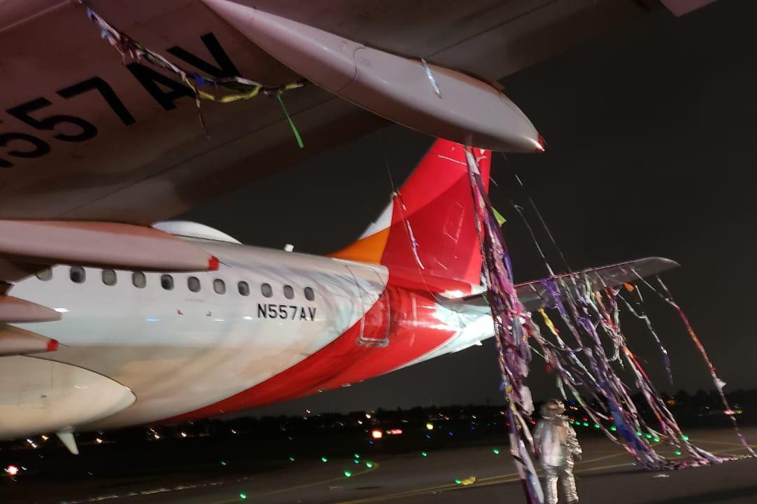 Globo que cayó en El Dorado habría llegado desde el Valle de Aburrá