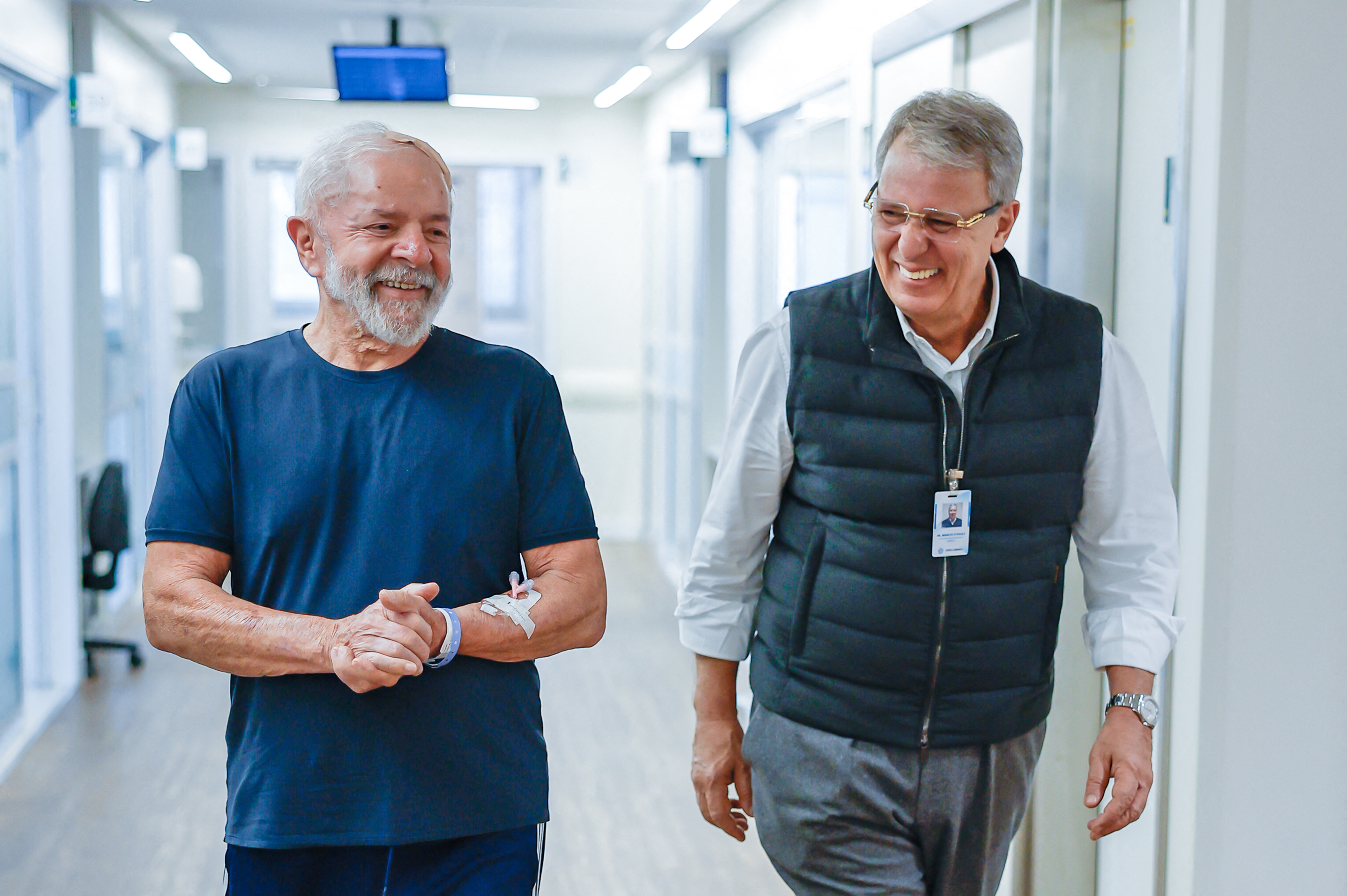 Lula es dado de alta tras cirugía por hemorragia intracraneal