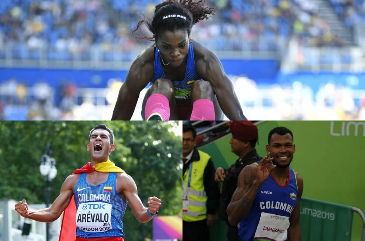Las ocho medallas de Colombia en los Mundiales de Atletismo