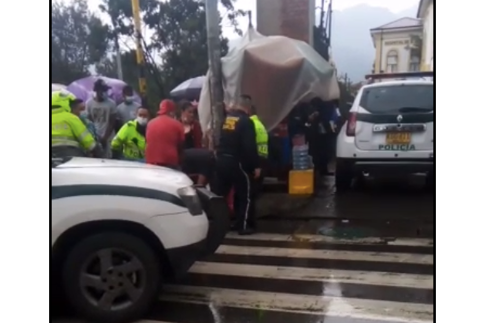 Un muerto deja balacera en San Andresito de San José, en el centro de Bogotá
