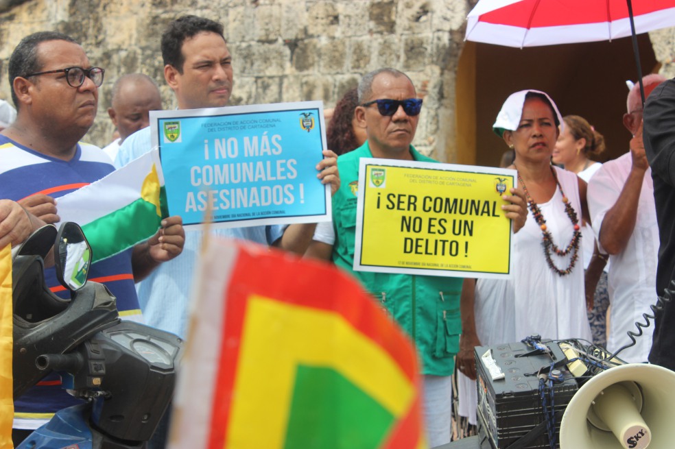 El crimen que marcó el liderazgo comunal en Cartagena