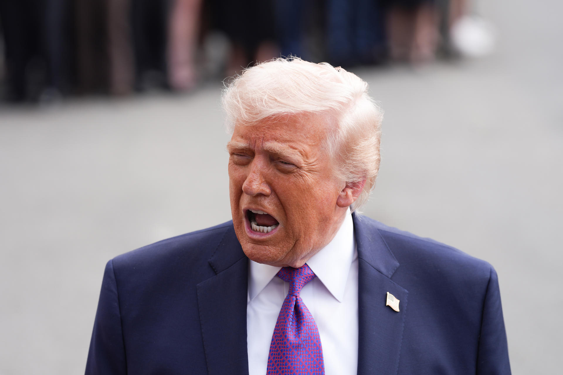 Trump pide implicación internacional para garantizar el paso por el estrecho de Ormuz