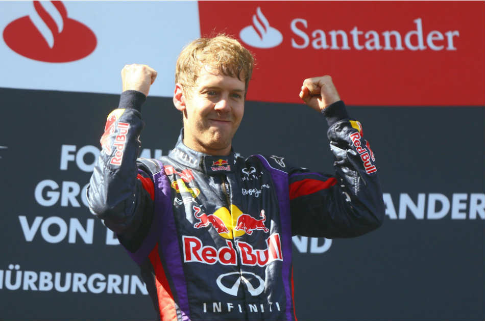 Vettel dominó el GP de Alemania