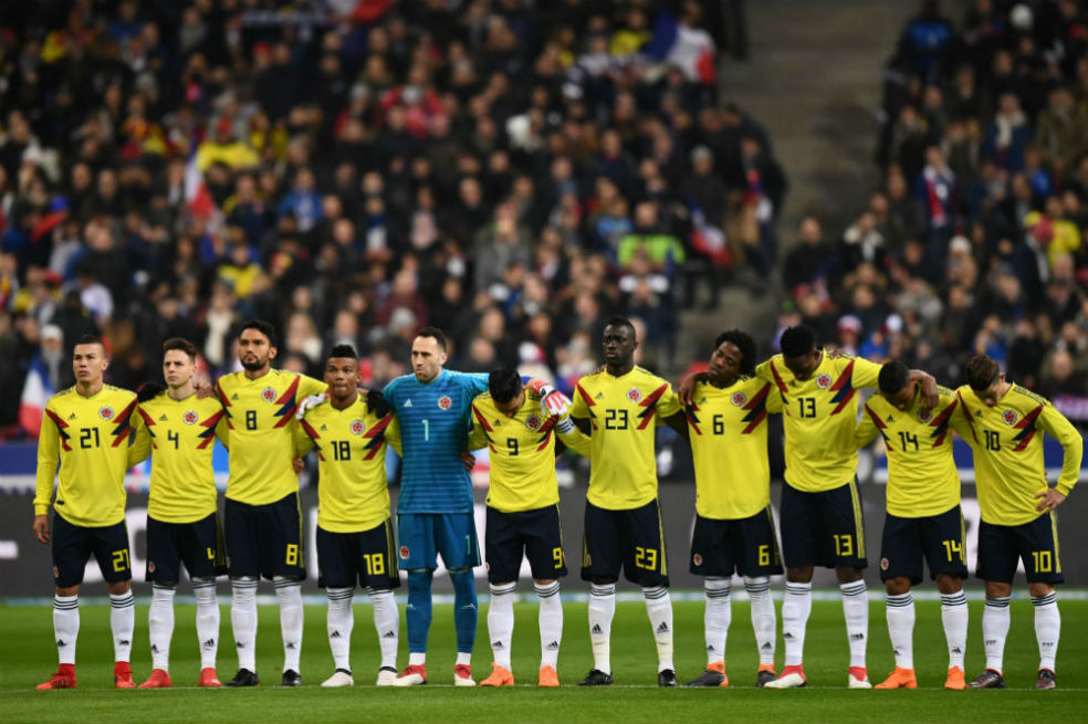 Las mejores imágenes de la victoria de Colombia en el Stade de France