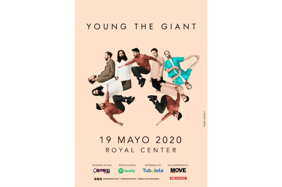 Young The Giant se presentará por primera vez en Colombia