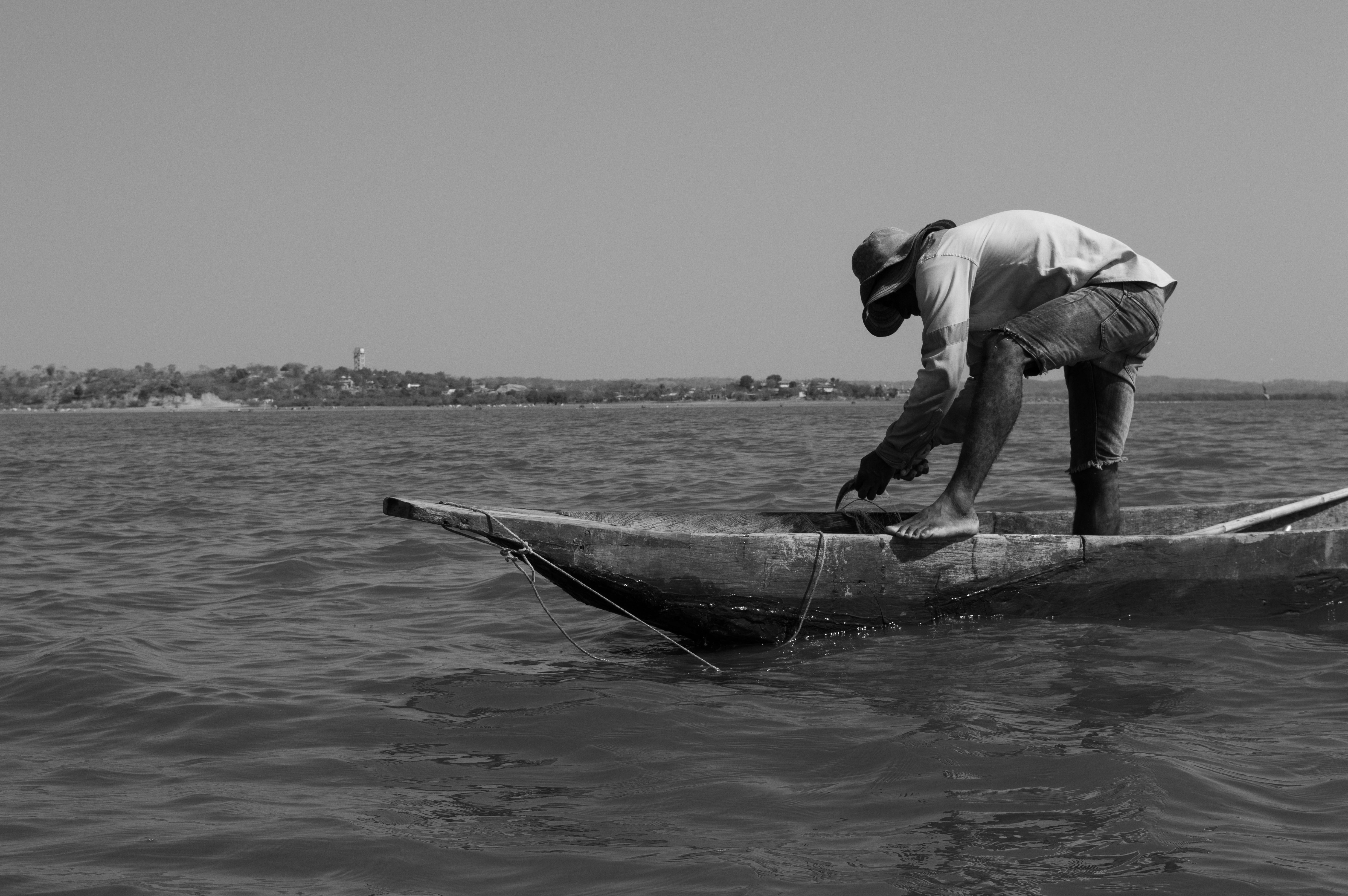 Fotos para el fotoensayo "El pescador"
