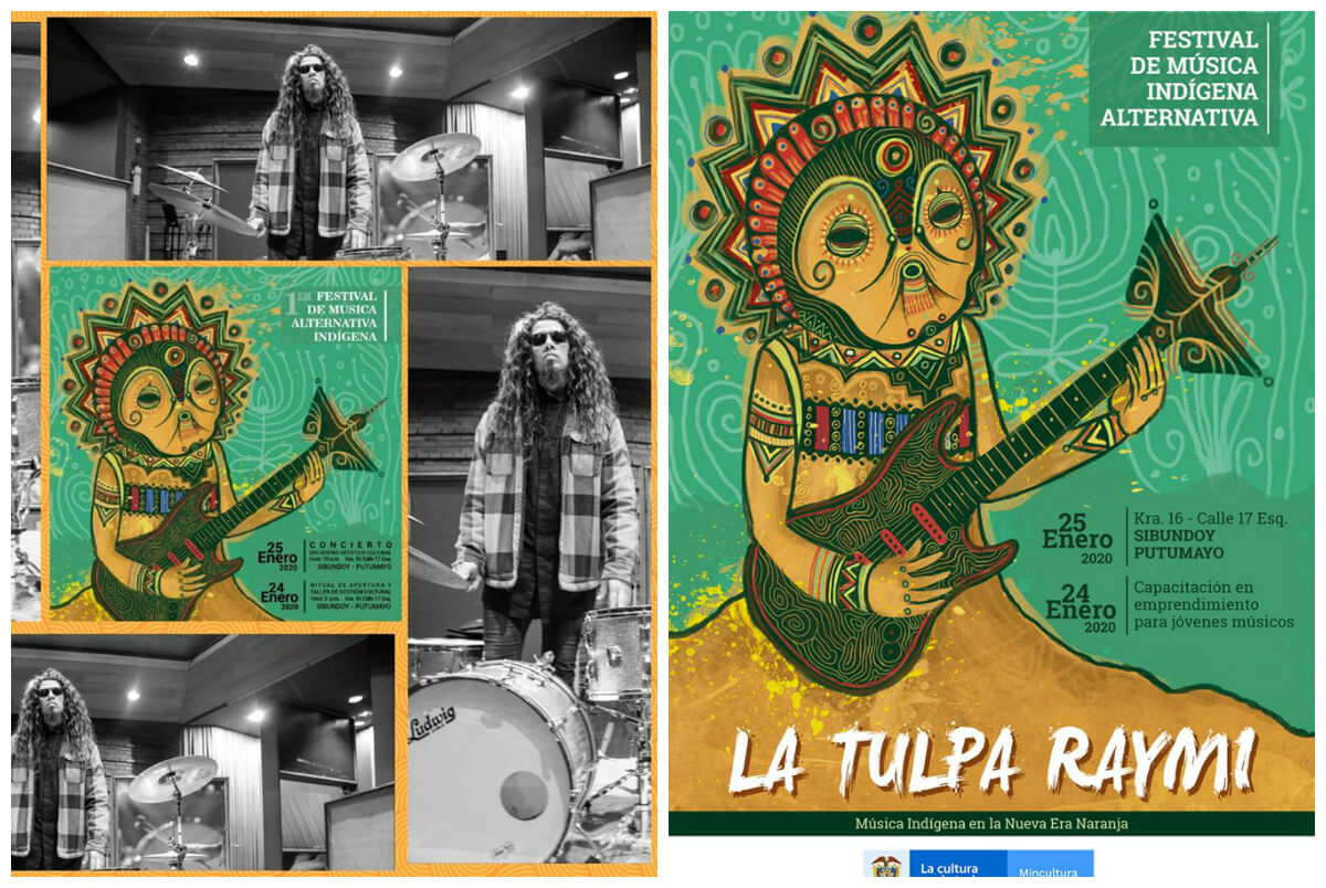Rock, ska y rap hecho con el alma indígena del Putumayo