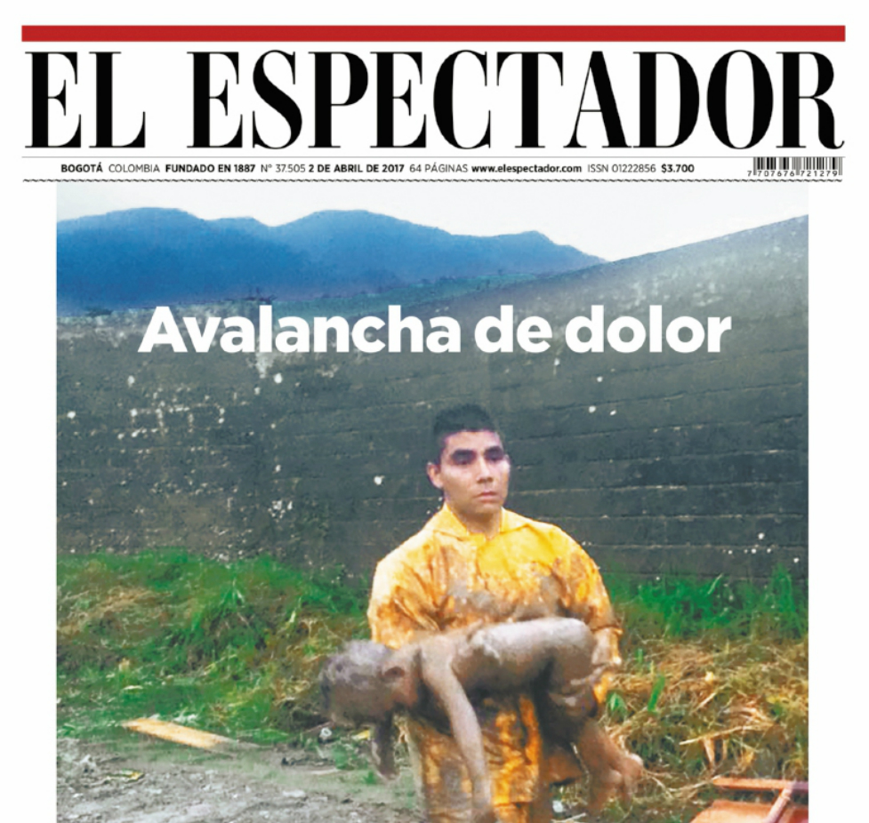 Controversia por foto de El Espectador sobre avalancha en Mocoa