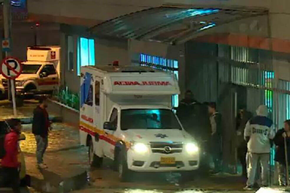 11 heridos deja incendio por motín en la estación de Policía de Usme