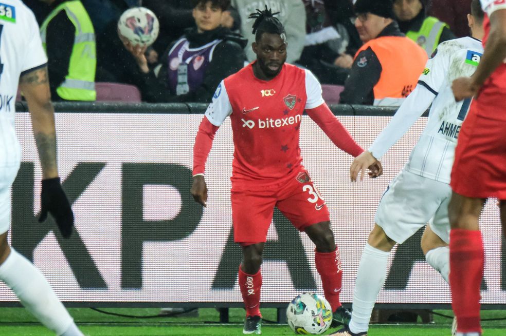 Atsu marcó en la victoria de su equipo el pasado fin de semana.