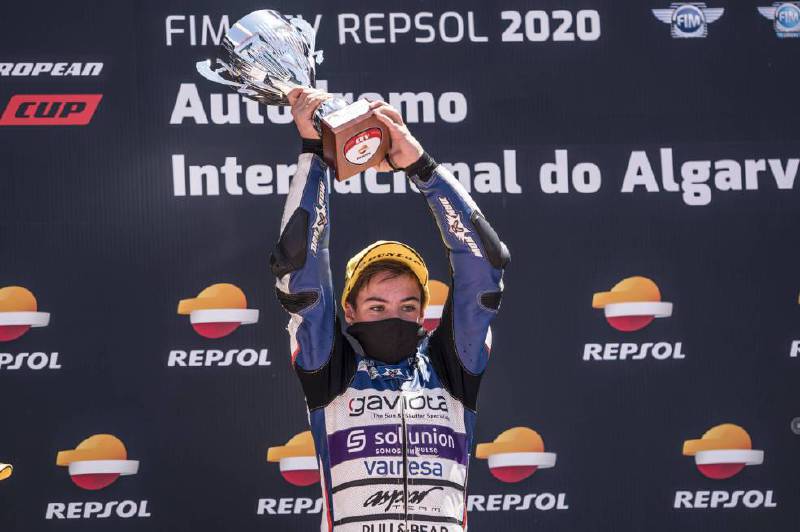 David Alonso y su sueño sobre ruedas