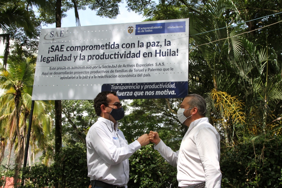 Por primera vez, predio extinto al narcotráfico es entregado a excombatientes de Farc