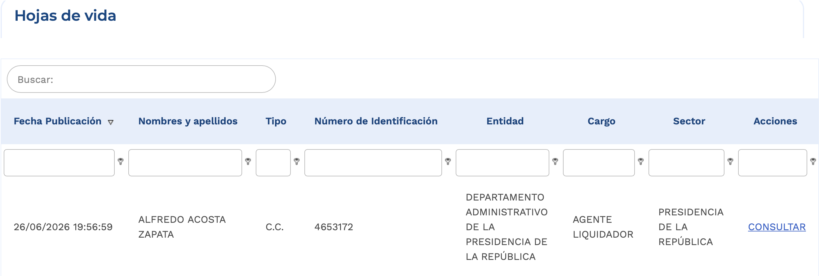 Alfredo Acosta será el agente liquidador del Ministero de Igualdad