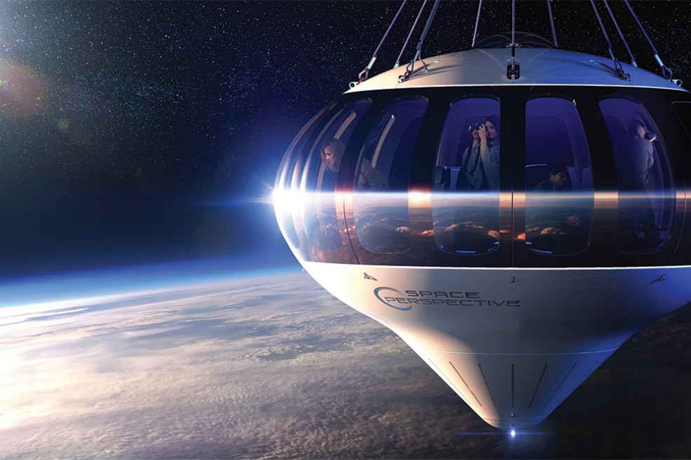 Una firma planea el primer vuelo turístico en globo al espacio para 2024