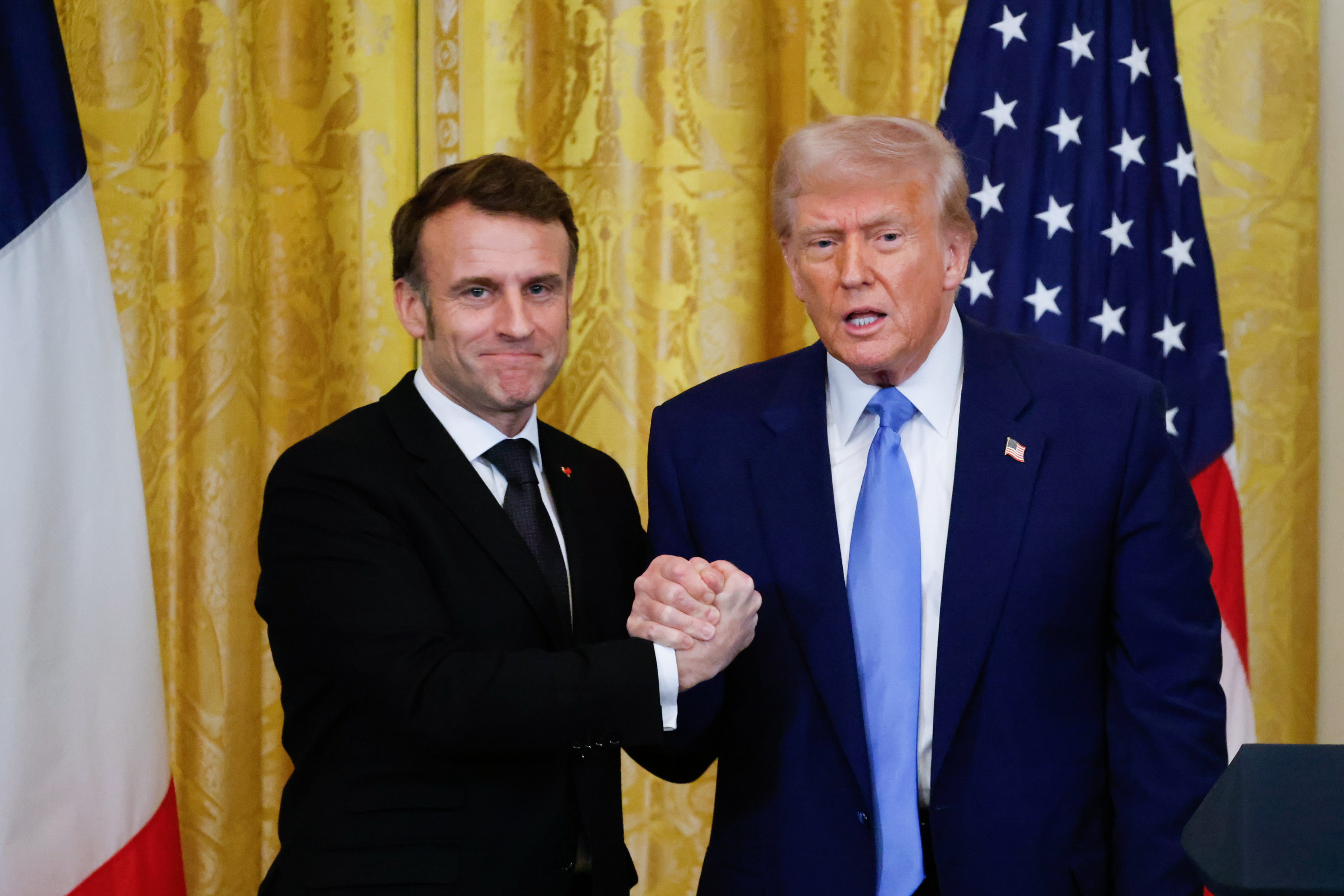 Trump tiene un moretón en la mano y la Casa Blanca explicó a qué se debe