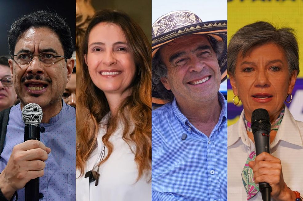 Cepeda, Valencia, Fajardo y López: así se mueven los presidenciables por las regiones