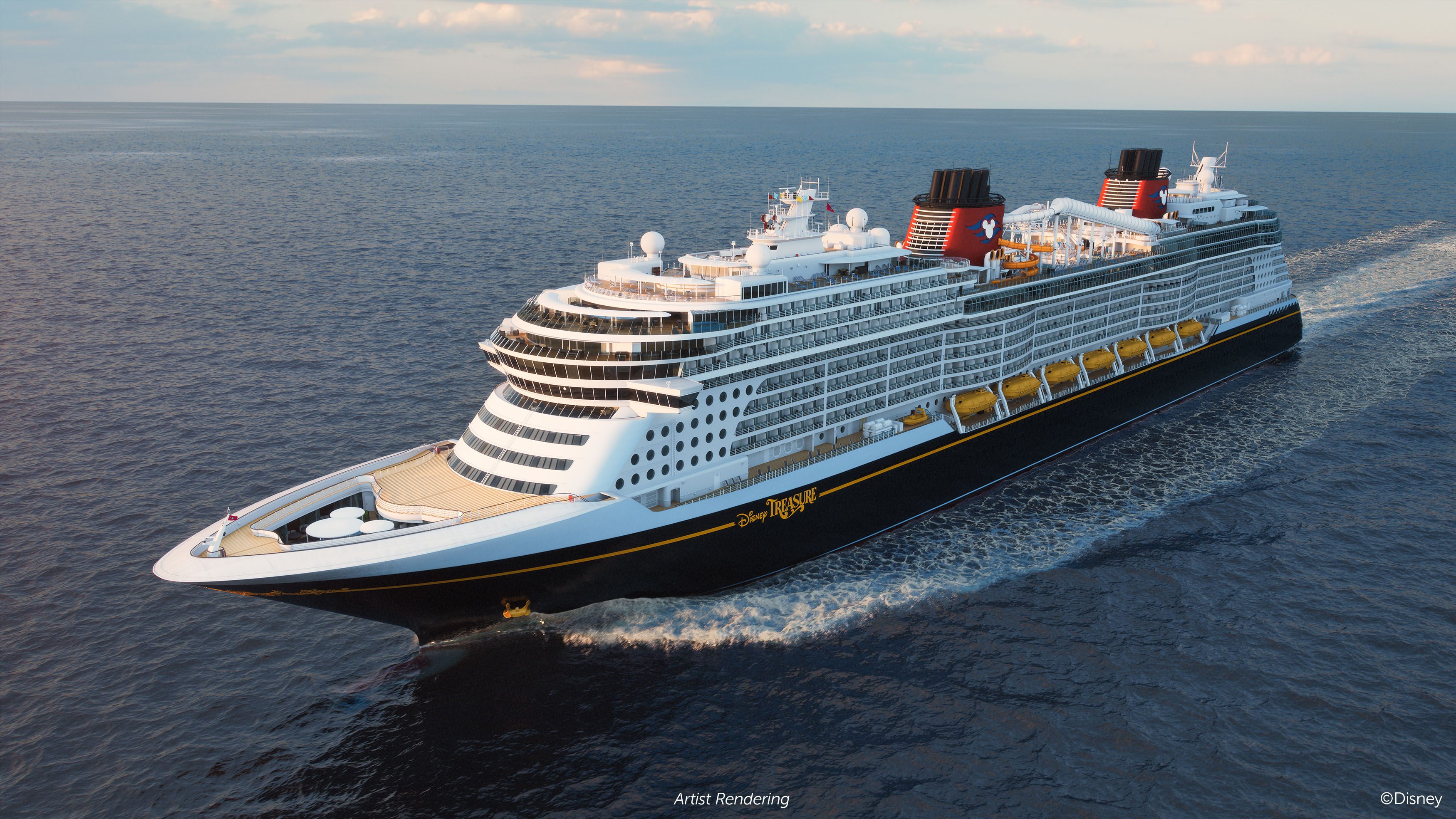 Fue descubierto el tesoro: así es el barco más nuevo de Disney