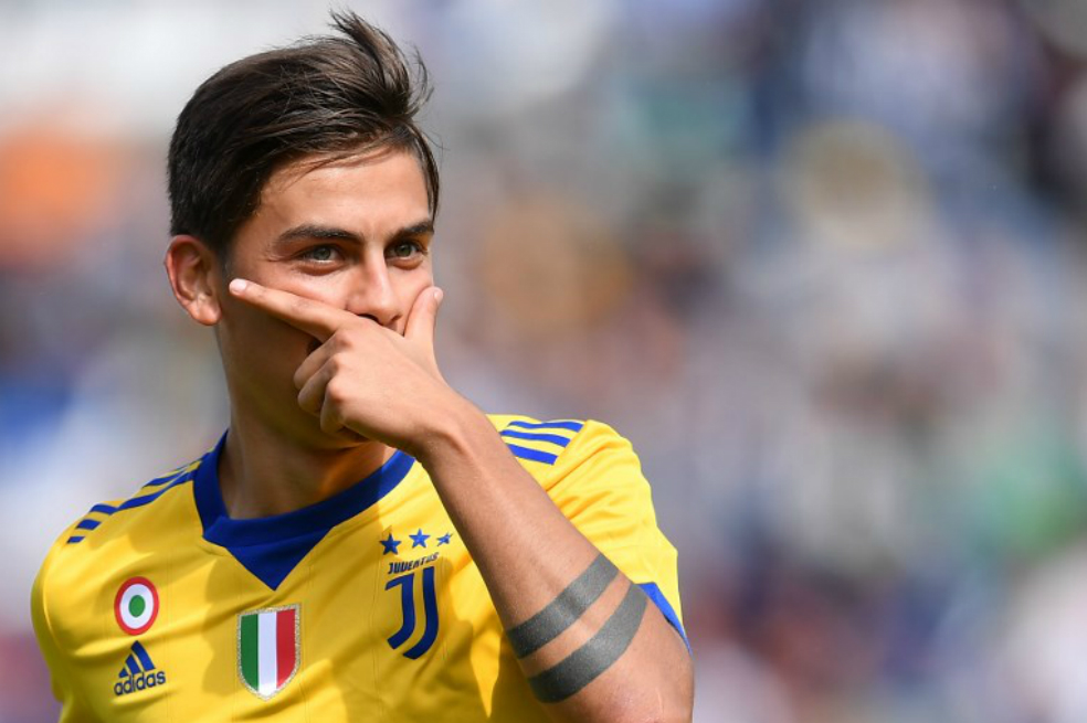 Dybala y un triplete en su partido 100 con Juventus