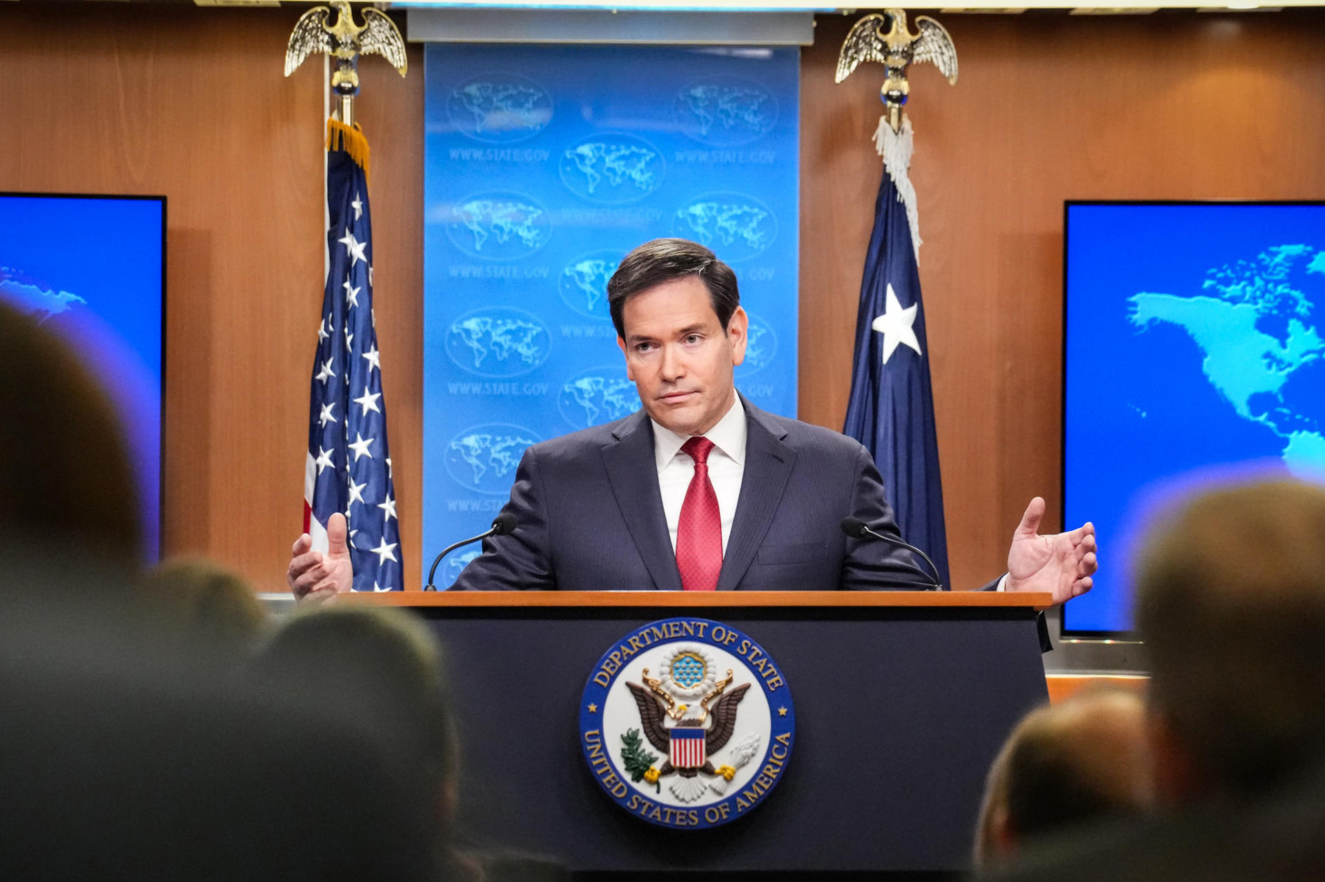 Rubio: Maduro se enfrentará a la justicia de EE. UU. y no habrá más ataques en Venezuela