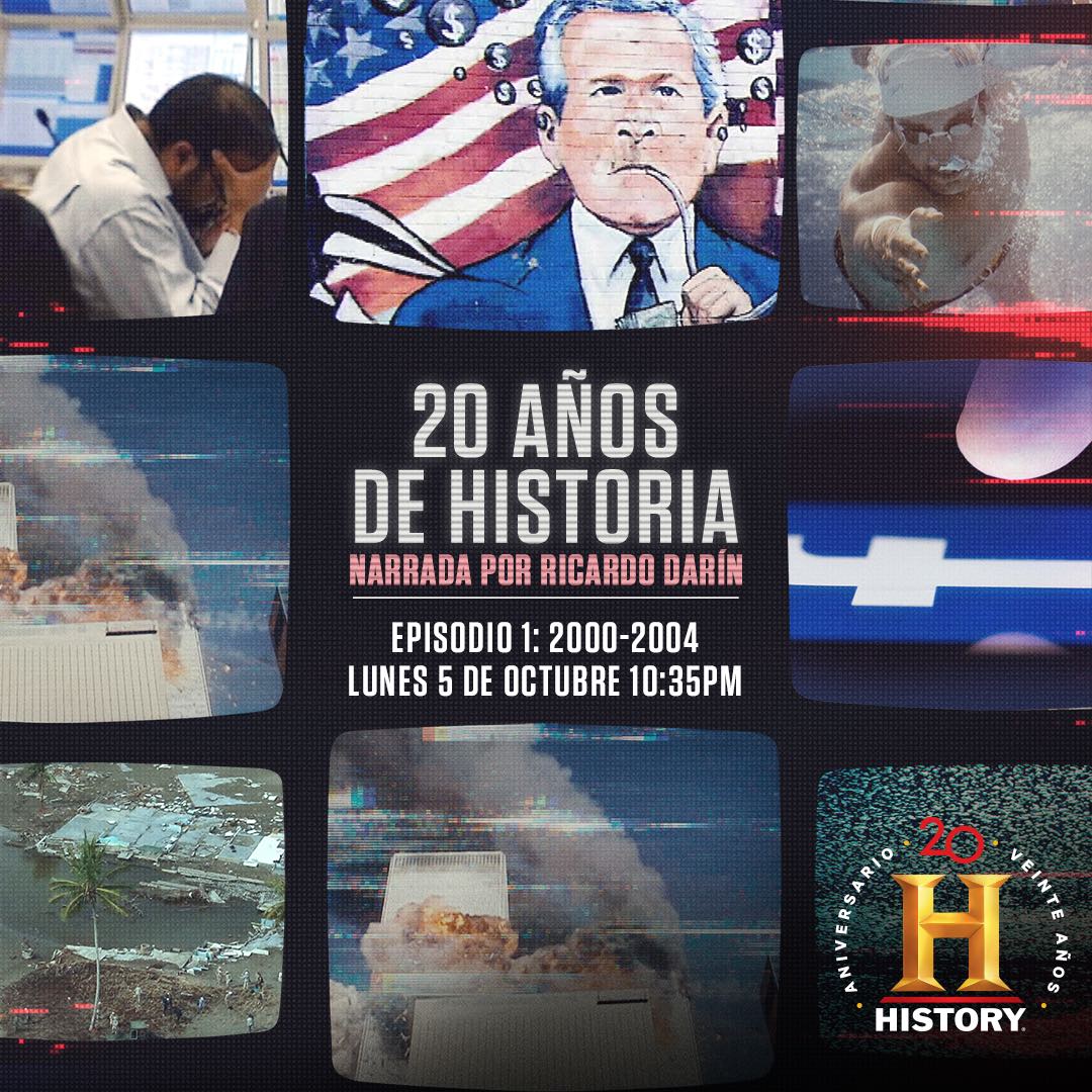 History cumple 20 años y lo conmemora con una miniserie