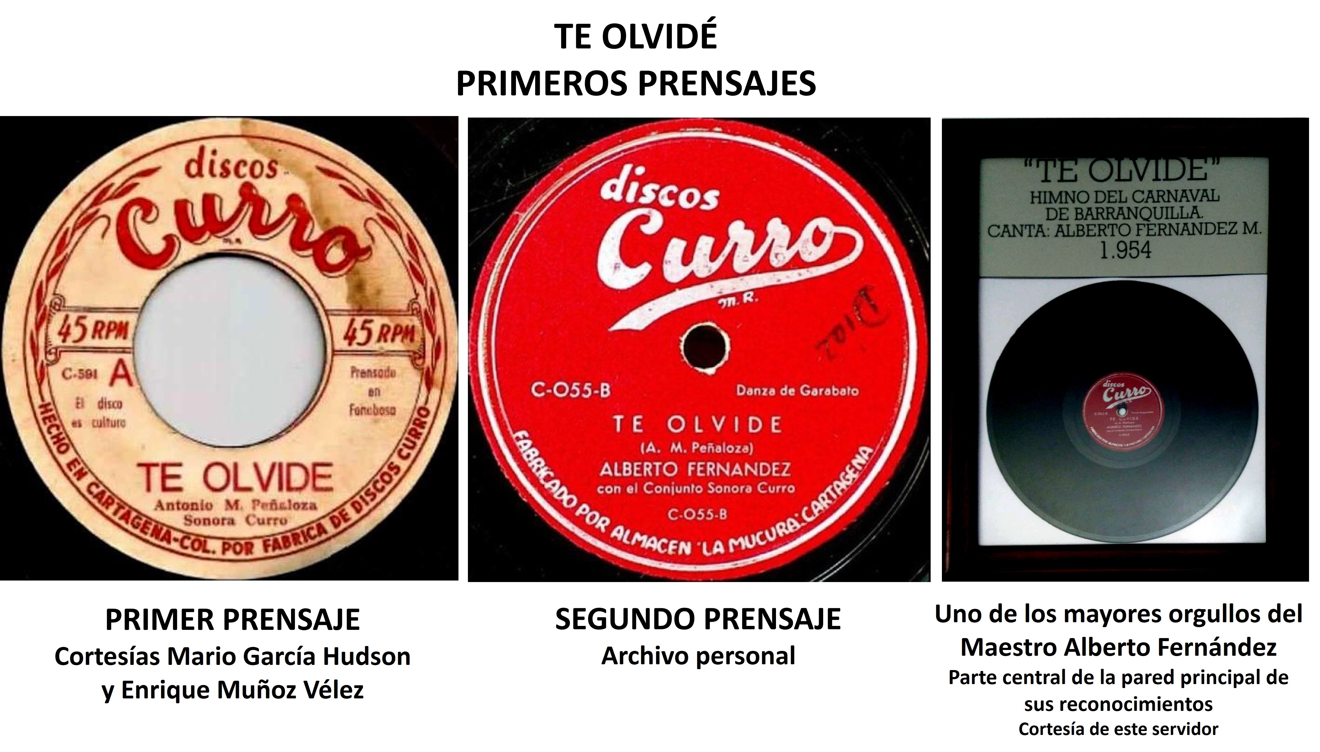 Te olvidé
