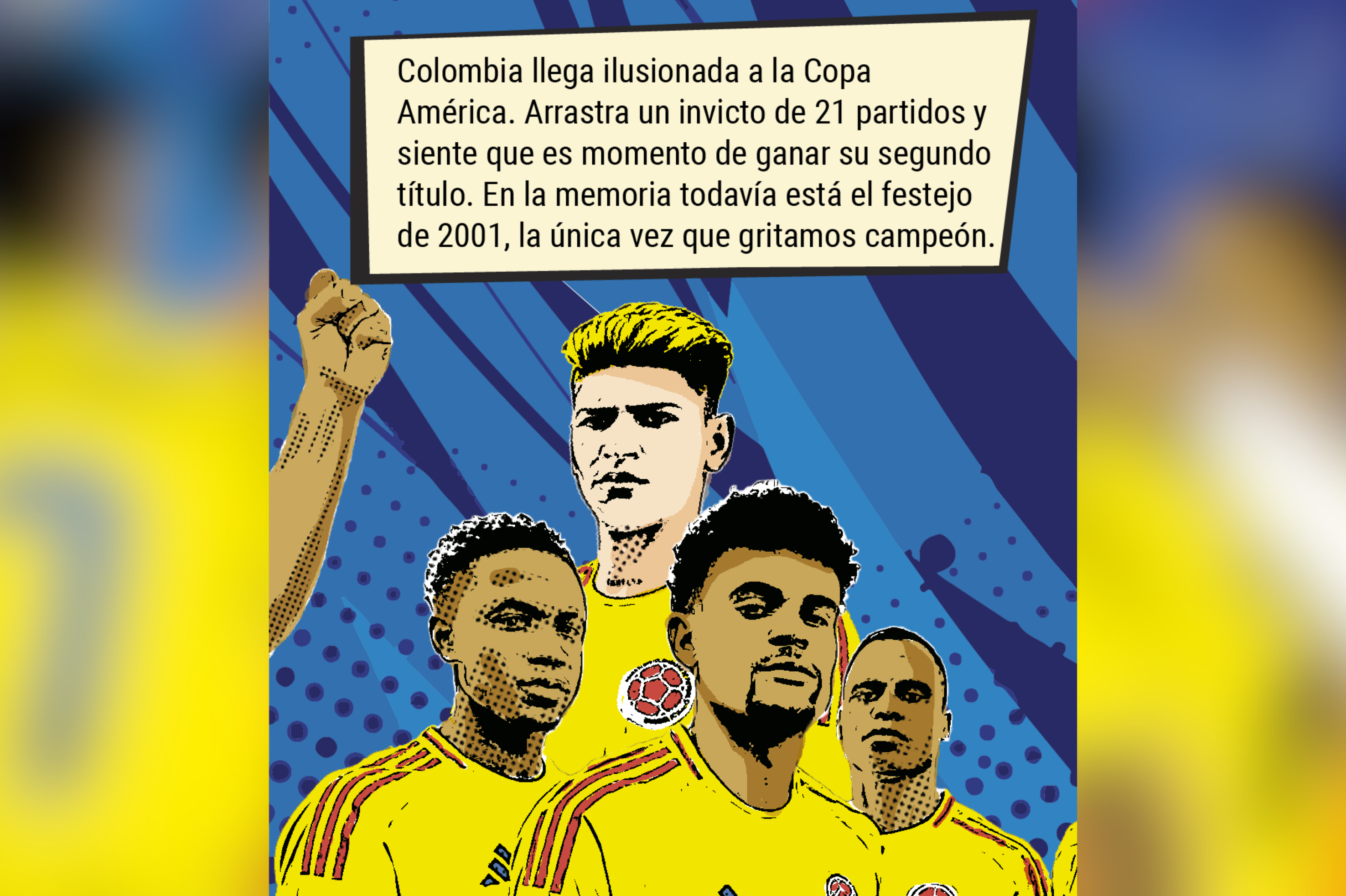 Colombia, lista para la Copa América.