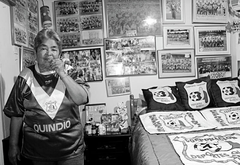 Doña Fanny no abandona al Quindío