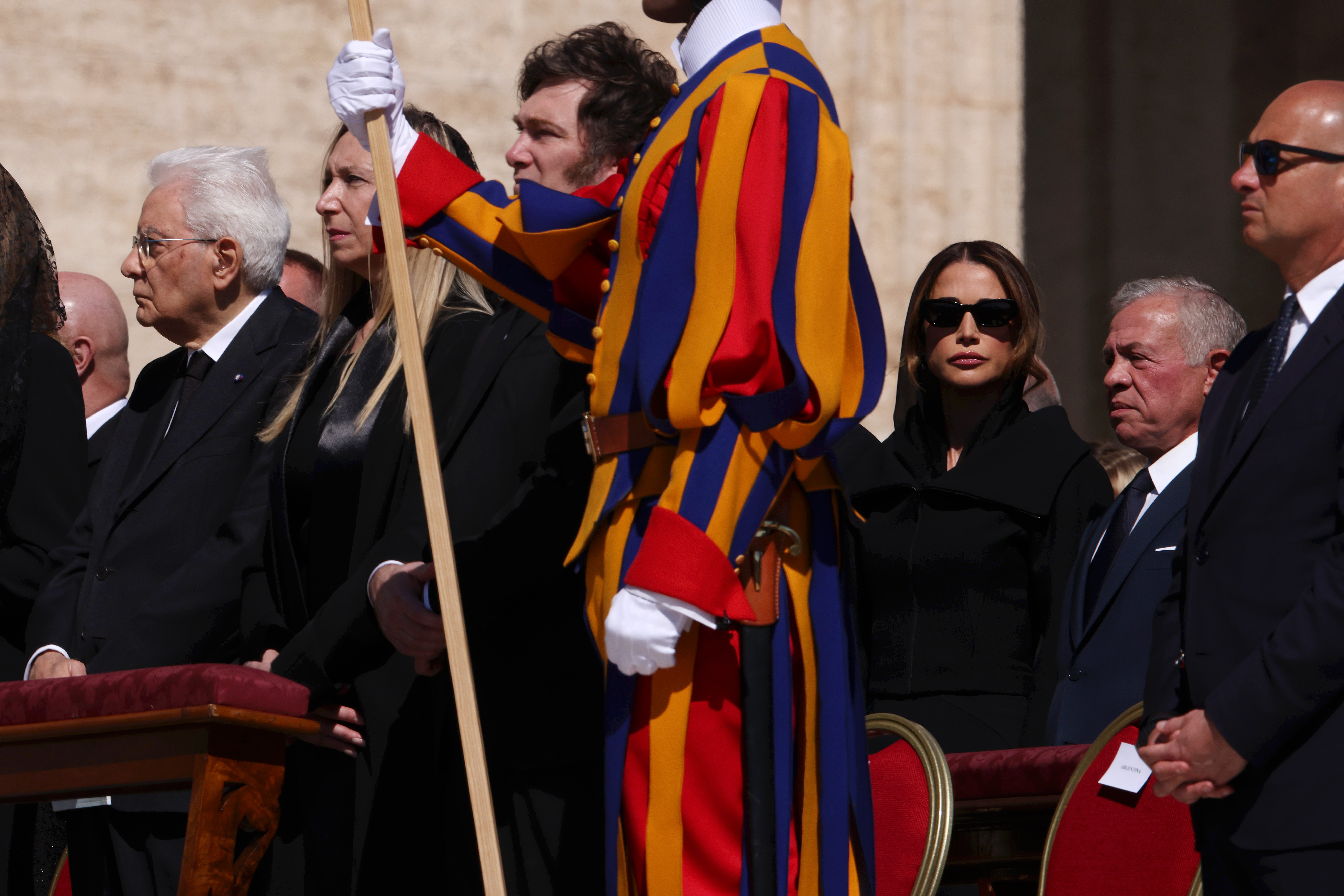 Funeral papa Francisco, asistententes
