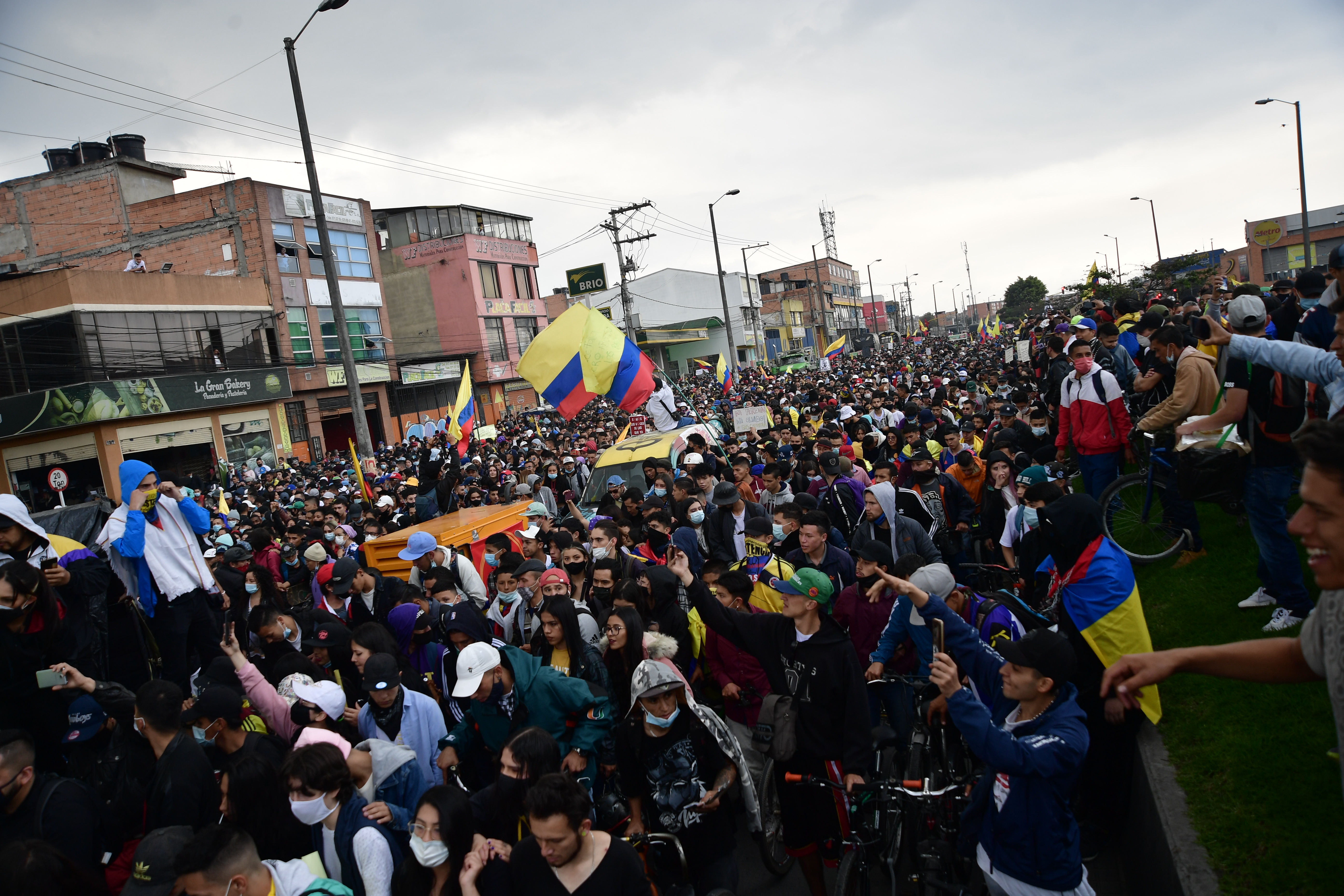 Marchas hoy en Bogotá por apoyo a Petro: puntos de encuentro y rutas