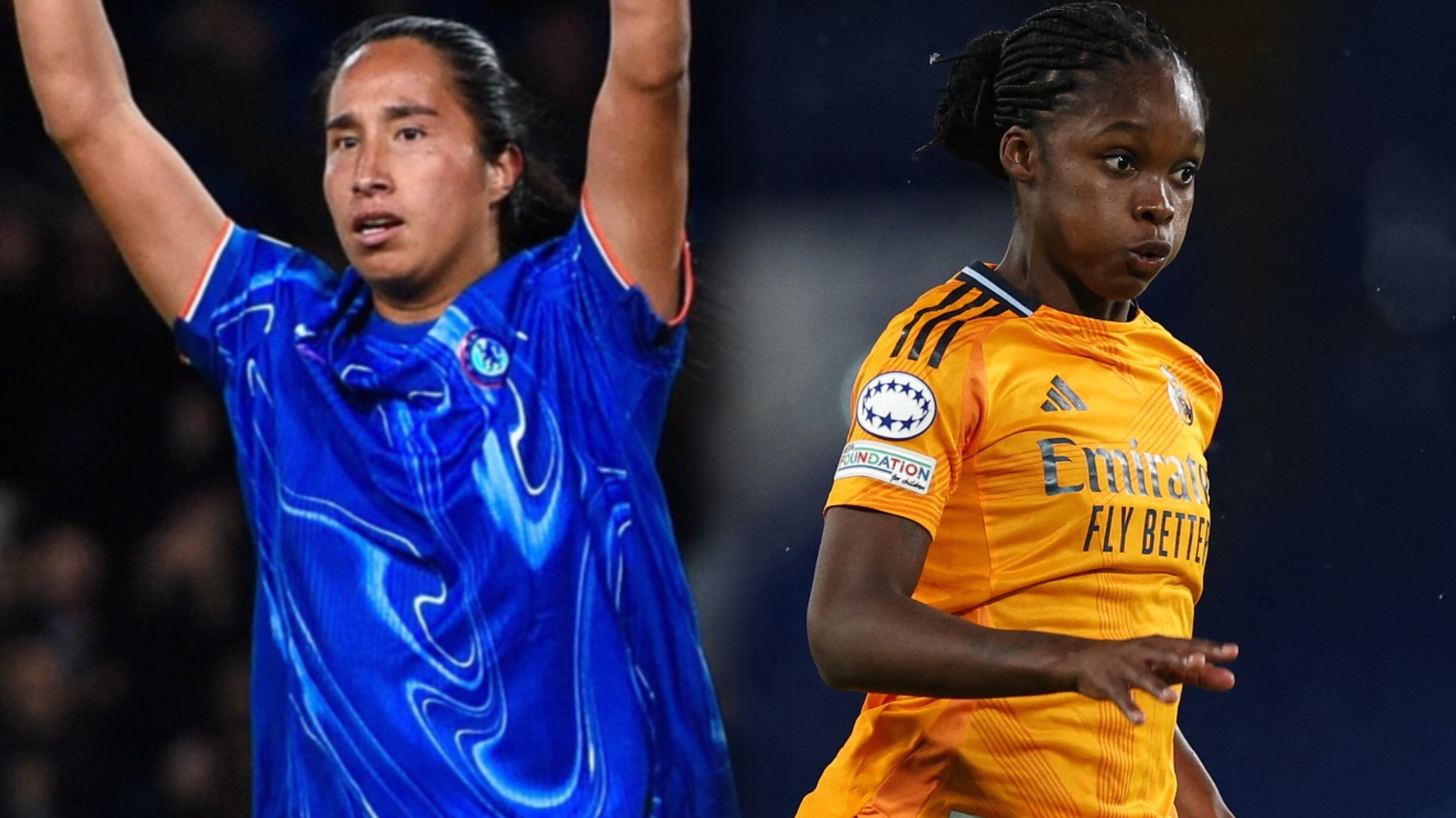 Mayra Ramírez y Linda Caicedo brillaron en la Champions Femenina: vea sus golazos