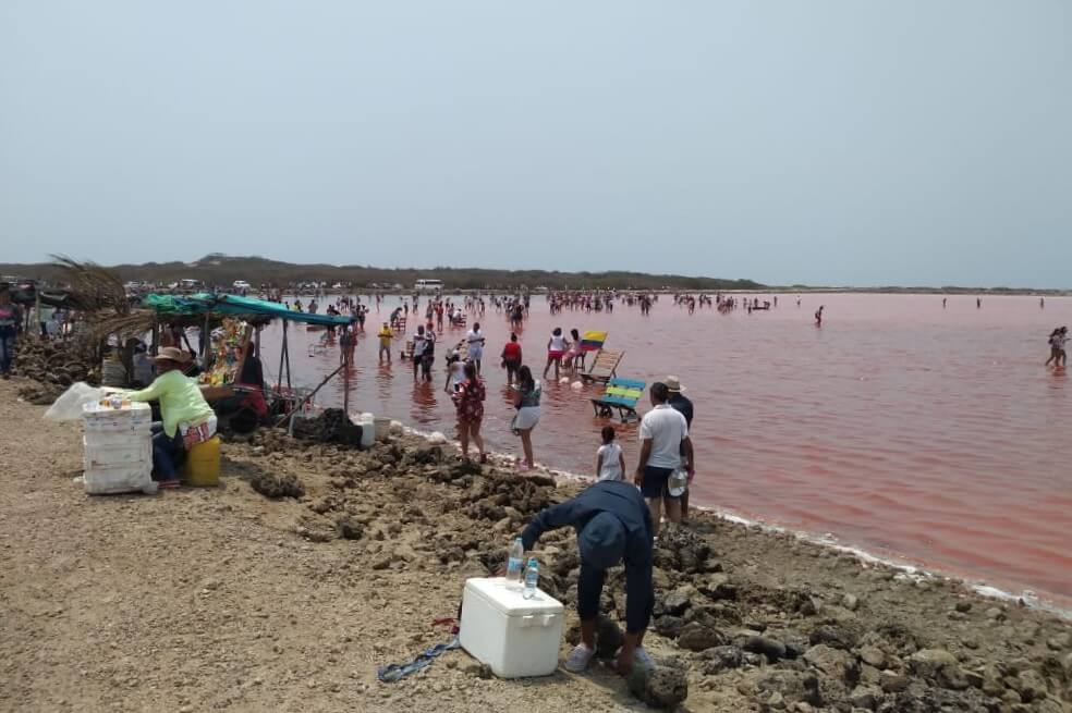 Los intereses en juego por «el mar rojo» de salinas de Galerazamba