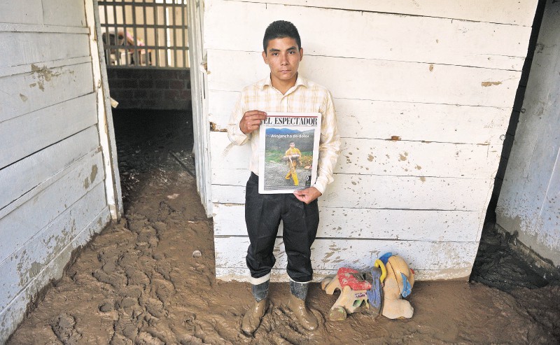 Diever Ramírez, héroe en la avalancha de Mocoa
