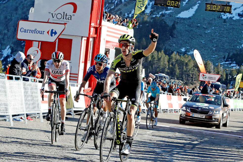 Adam Yates le ganó el duelo a Egan Bernal, Nairo Quintana y Miguel Ángel López