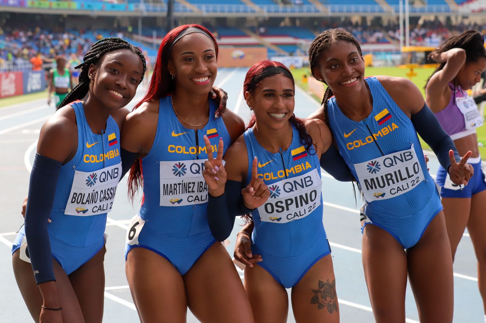 ¡Histórico! Las mujeres de Colombia ganaron bronce en el relevo del Mundial sub-20