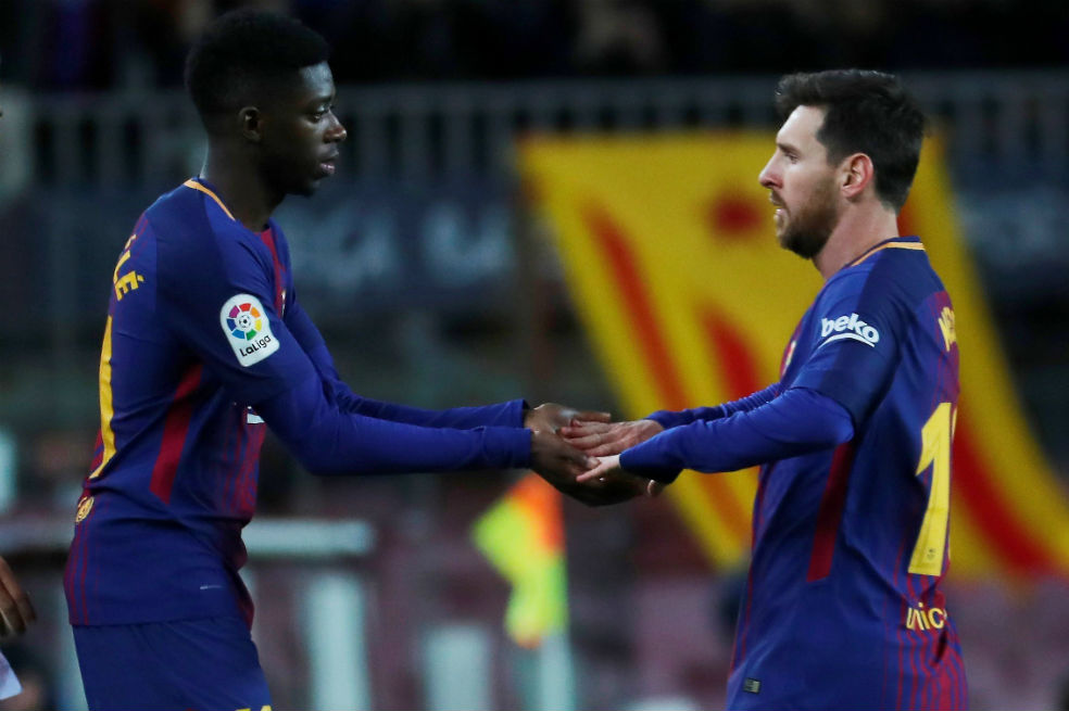 Nueva lesión de Dembélé: Estará entre tres y cuatro semanas fuera de las canchas