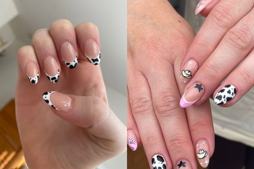 Uñas para disfraz de vaquera para niña
