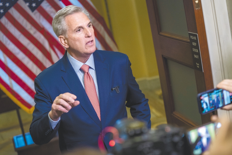 EE. UU.: presidente de la Cámara de Representantes respalda juicio a Biden