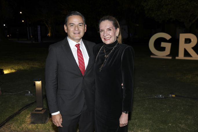 Juan Carlos Grimaldo y Silvina Ospina