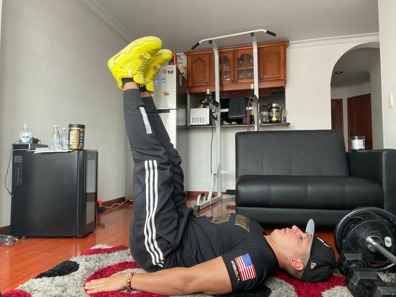 Ejercicio 3: Abdominales isométricos: