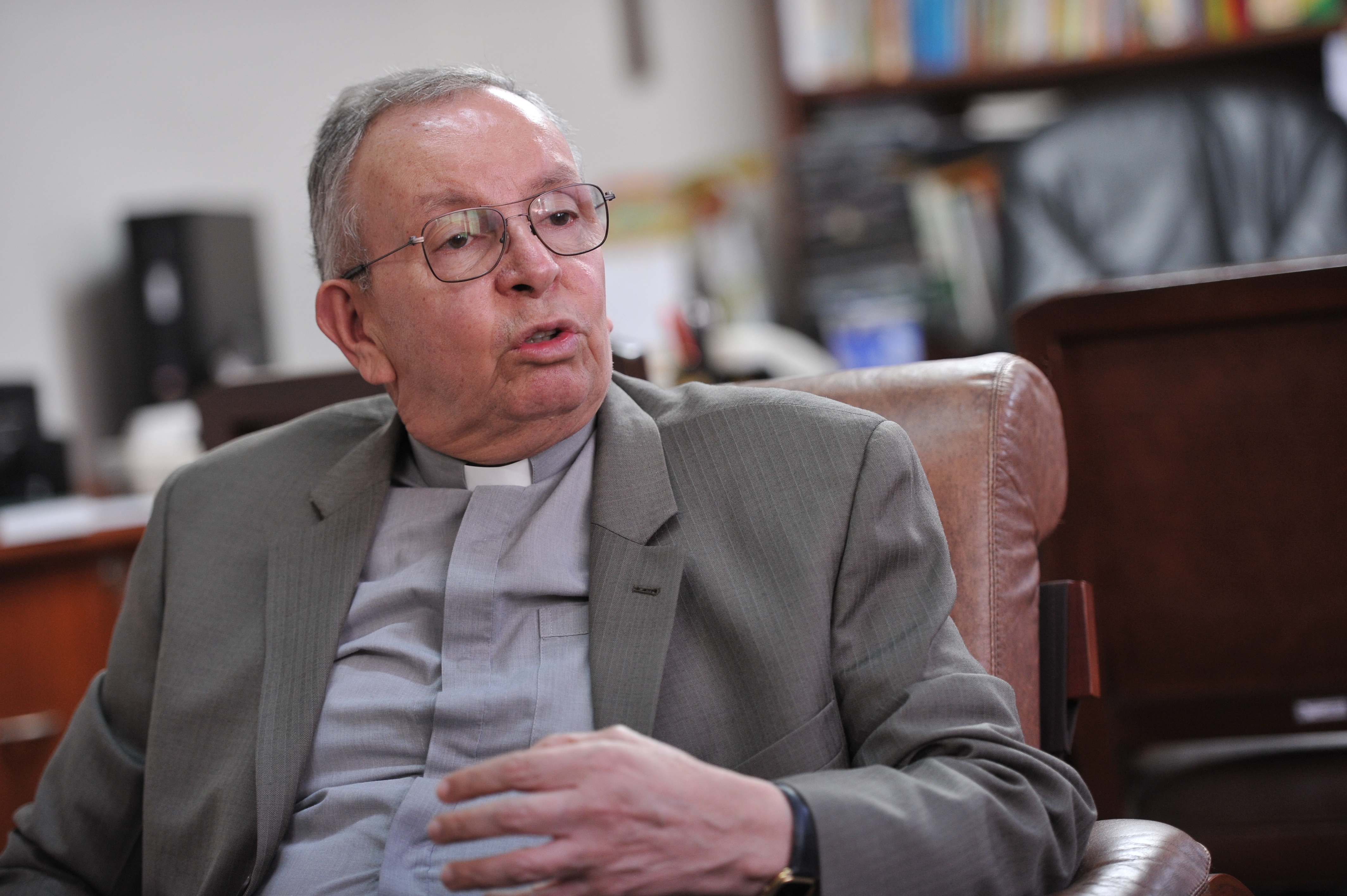 Monseñor, director del Secretariado Nacional de Pastoral Social.