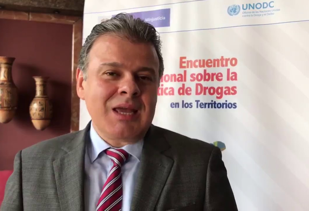 Sale el director de antinarcóticos de la Fiscalía, Ricardo  Carriazo Zapata