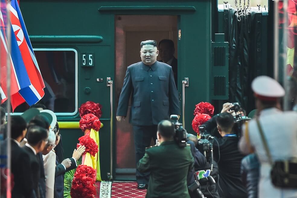 El líder norcoreano, Kim Jong un llegó este martes a Vietnam para participar de la segunda cumbre bilateral con Donald Trump. / AFP