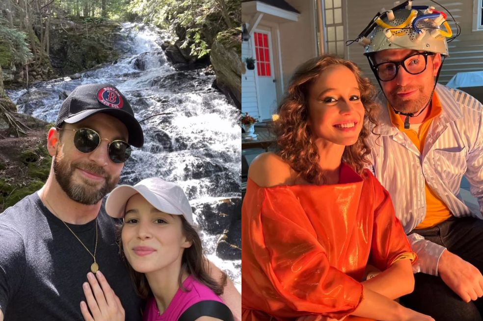 Rumores indican que Chris Evans, de 41 años, le habría pedido la mano a su novia, la actriz Alba Baptista, de 25.