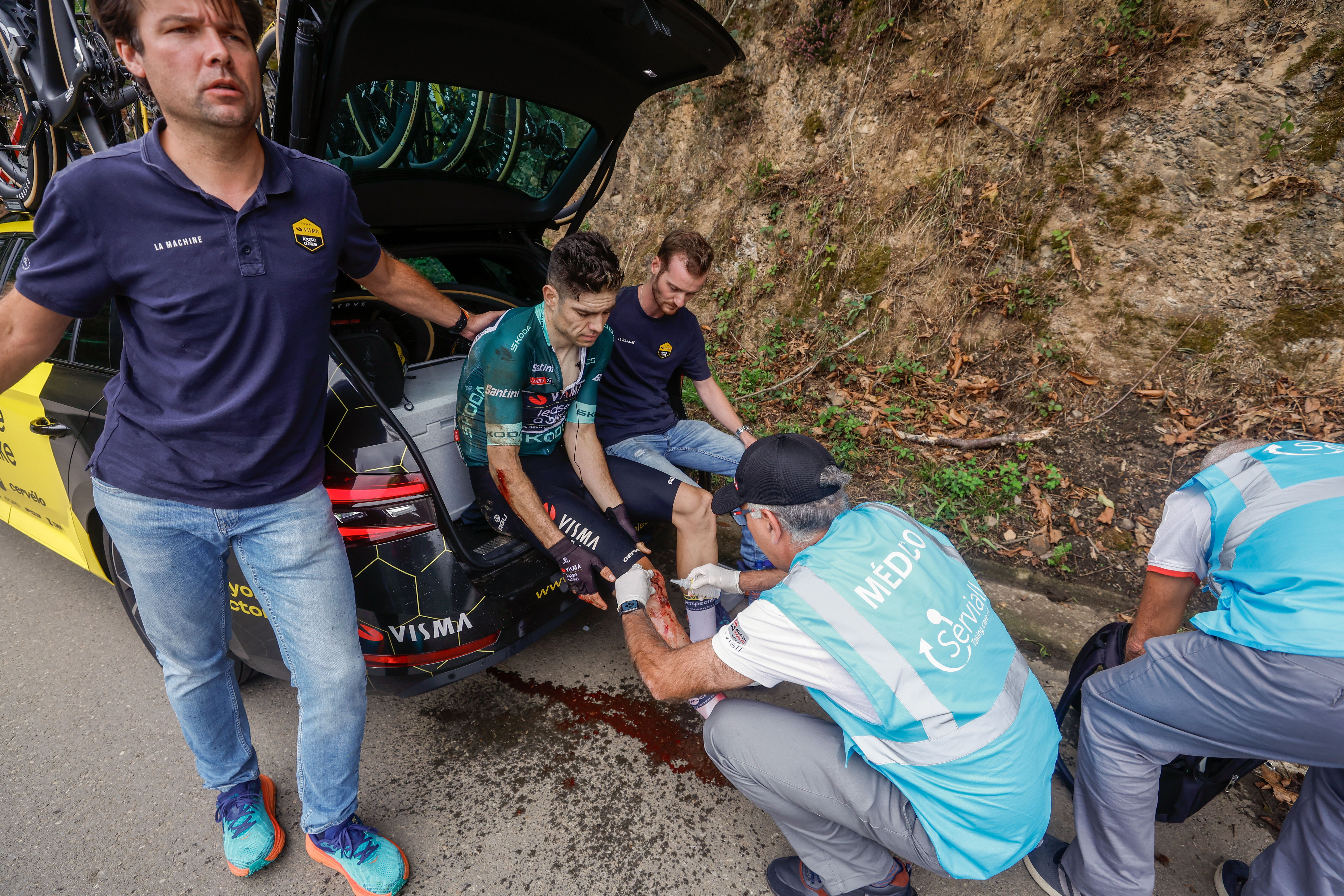 Etapa agridulce: bien por Soler, triste por Van Aert