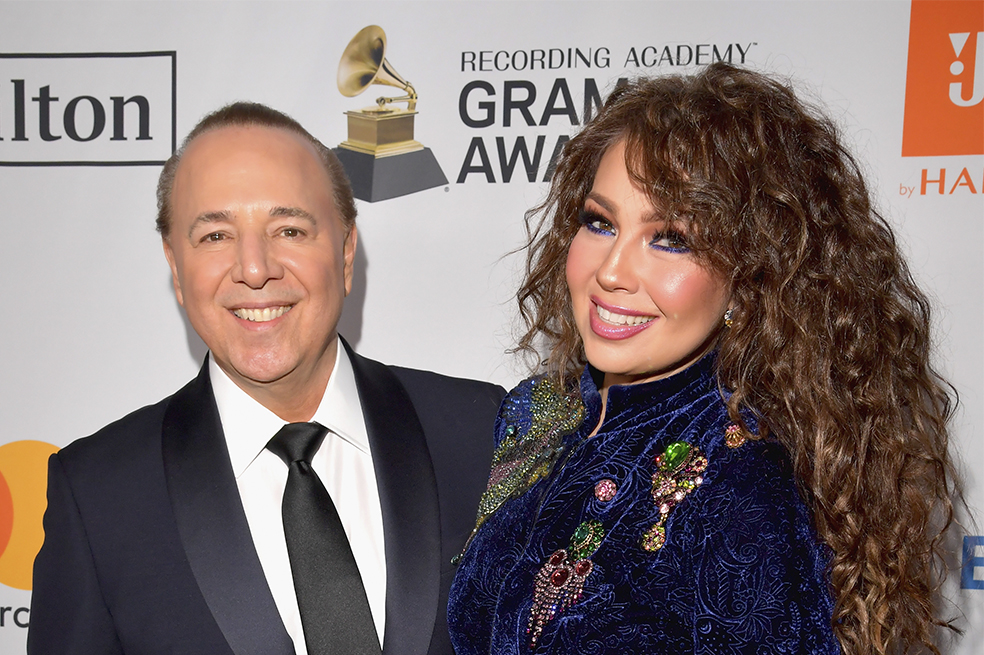 Thalía cumple 25 años de casada y envía conmovedor mensaje a Tommy Mottola. Así respondió él