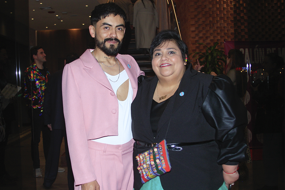 Laura Agudelo- Eduard Peña Gorda salon de moda