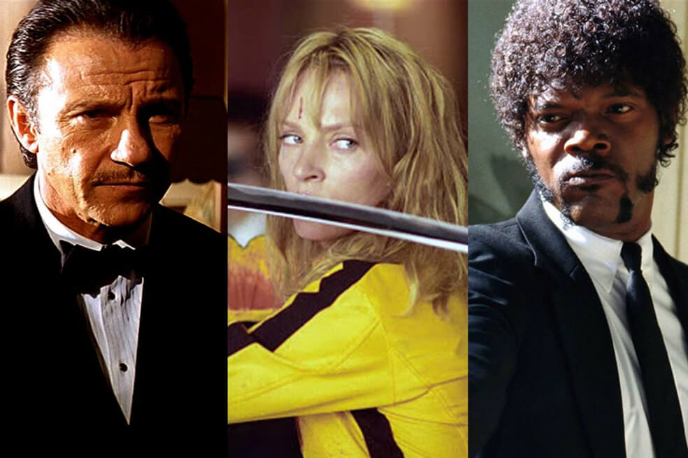 Harvey Keitel, Uma Thurman y Samuel L. Jackson son tres de los actores favoritos del realizador Quentin Tarantino. / Cortesía